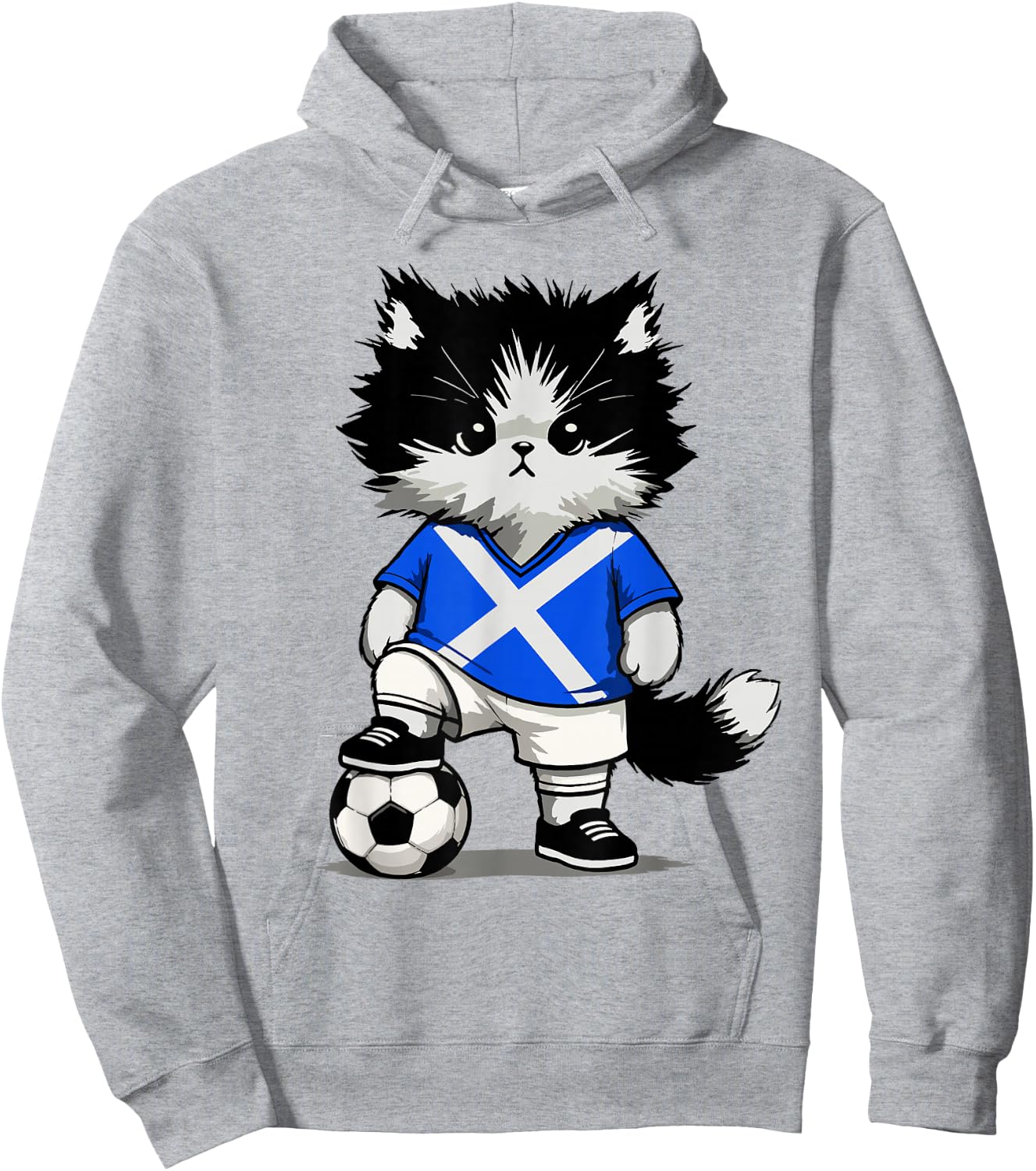 Scottish Flag Men Women Kids Scotland Hoodie - Hoodie | Ash