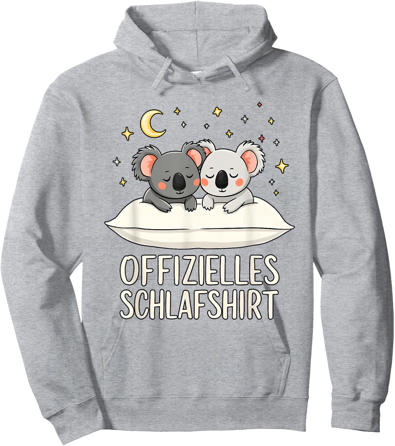Official Koala Koalas Pair of Sleep Shirt, White Hoodie - Hoodie | Ash