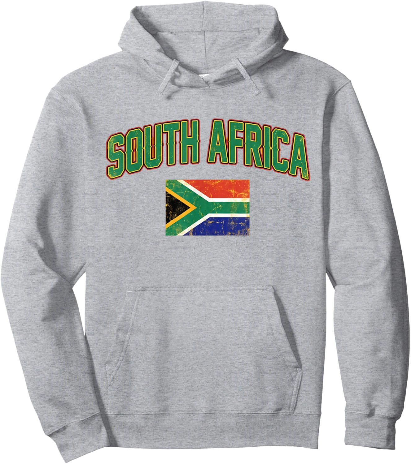 South Africa Retro Vintage Jersey Capetown African Hoodie - Hoodie | Ash