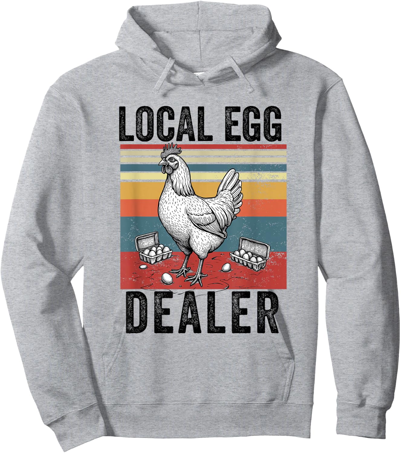 T-Shirt Hoodie - Hoodie | Ash
