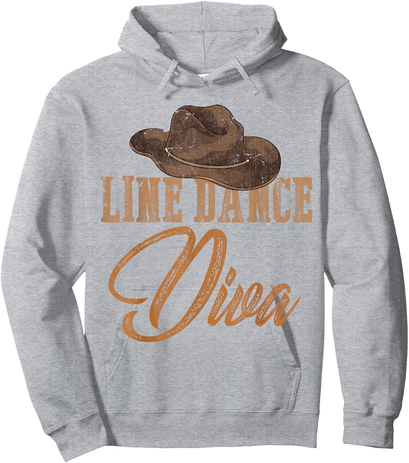 Country Western Line Dance Gifts Line Dance Diva Women Girls Line Dance Hoodie - Hoodie | Ash