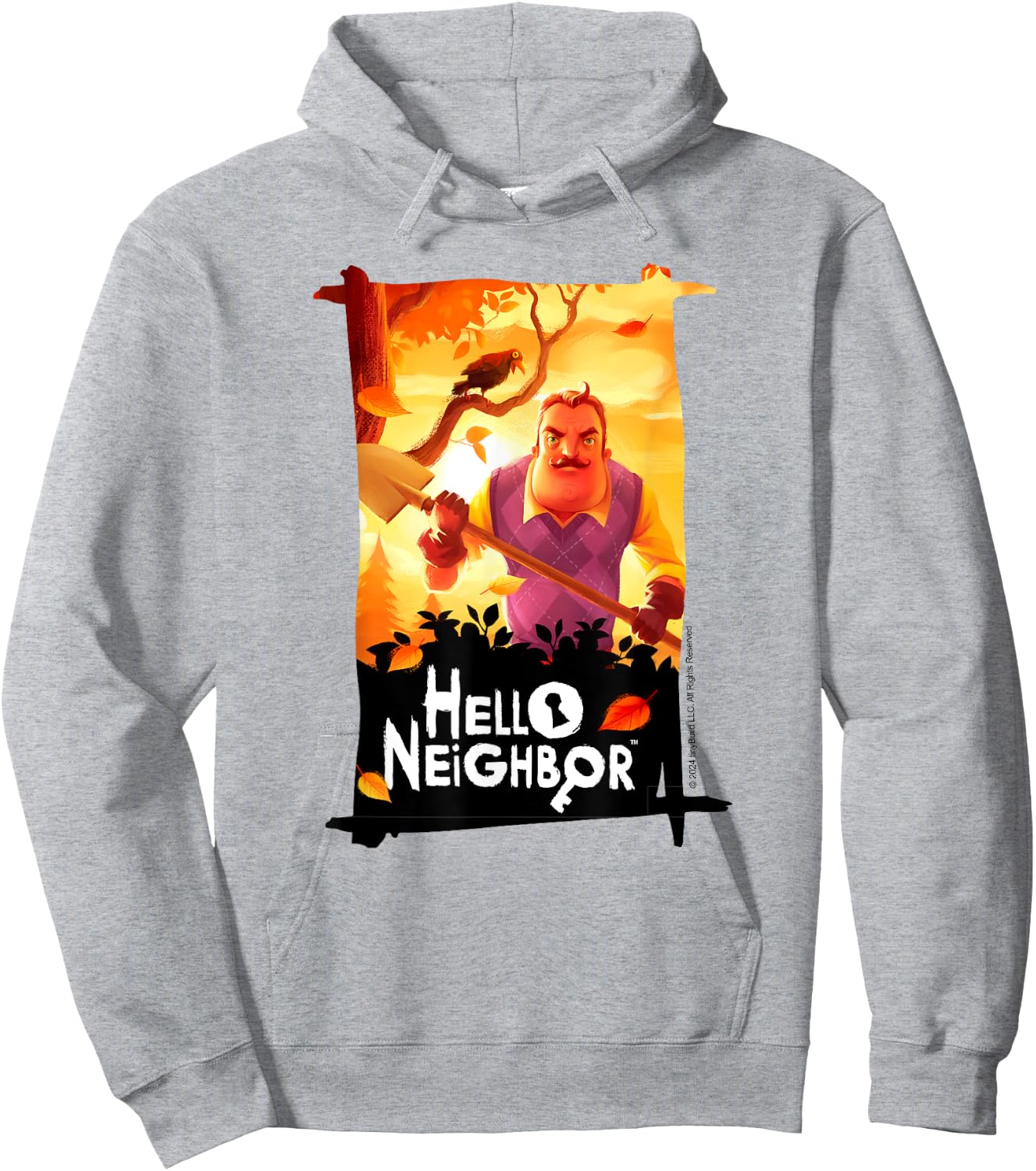 Hello Neighbor - Game Related Designs, Blue, S Hoodie - Hoodie | Ash