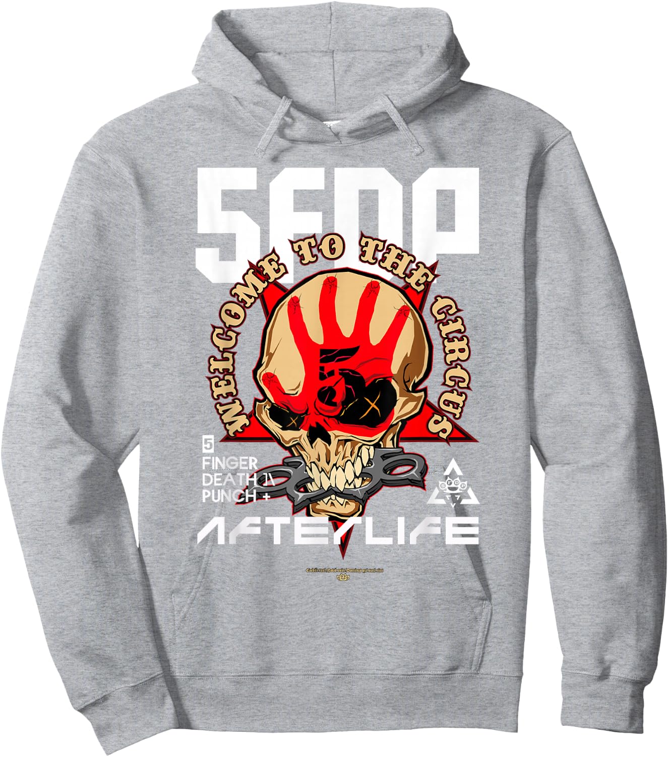 5FDP – Welcome to The Circus Red Hoodie - Hoodie | Ash