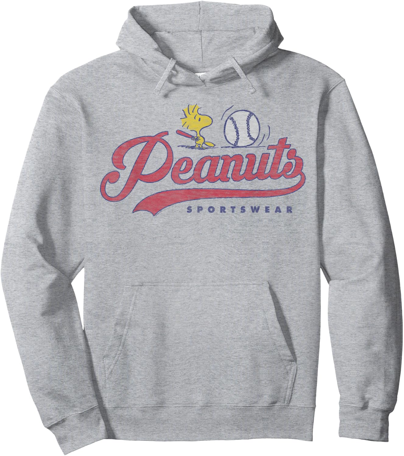 Peanuts Sportswear: Woodstock #50 Hoodie - Hoodie | Ash