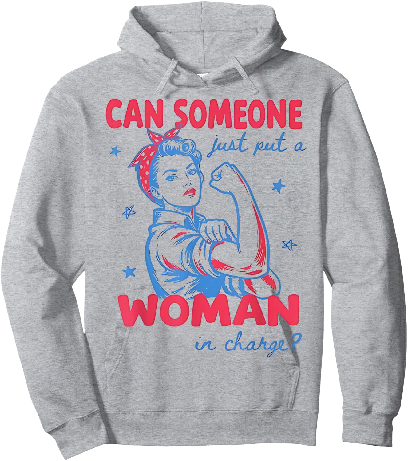 Feminist 4th of July Hoodie - Hoodie | Ash