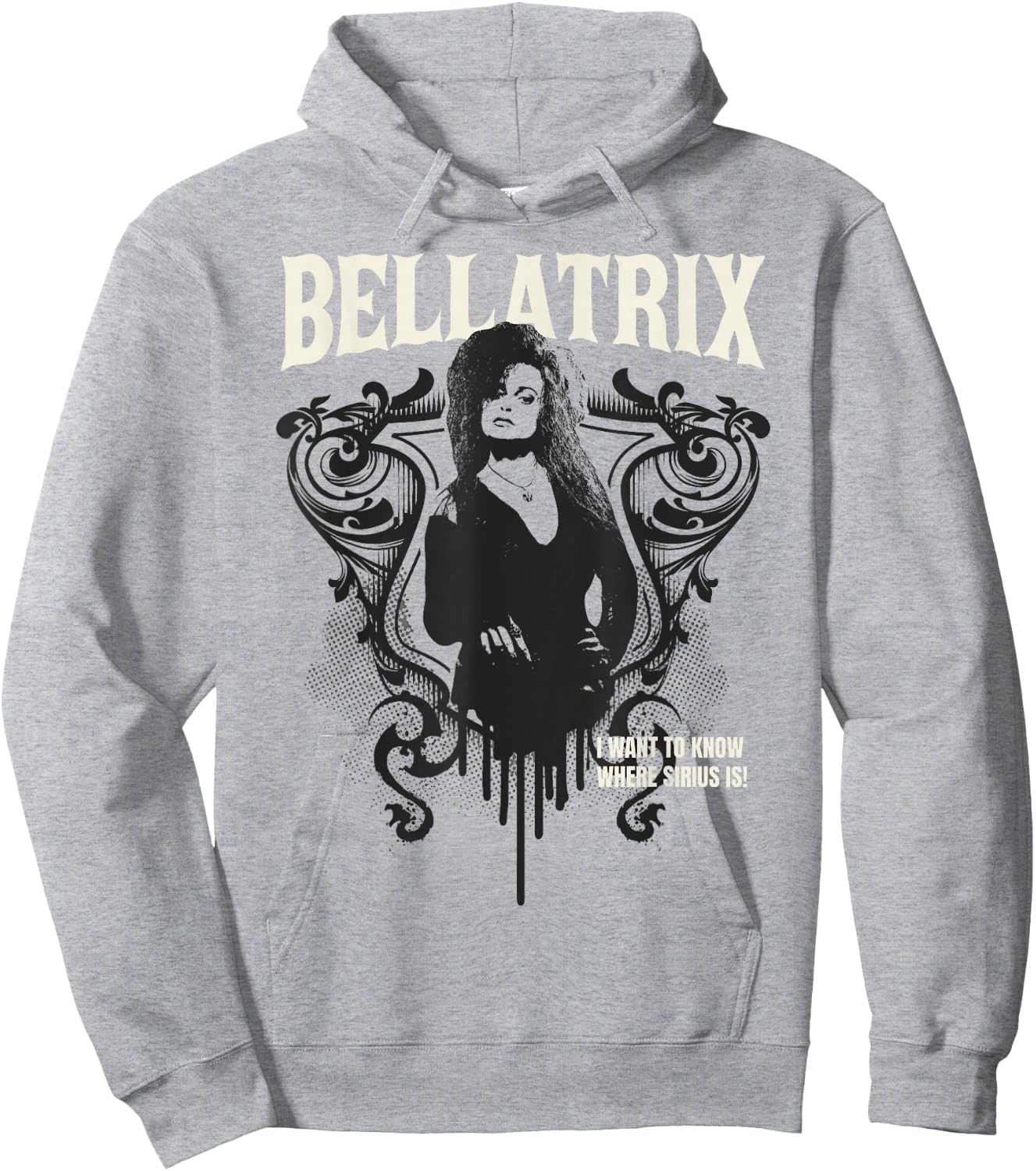 Harry Potter Bellatrix Hoodie - Hoodie | Ash