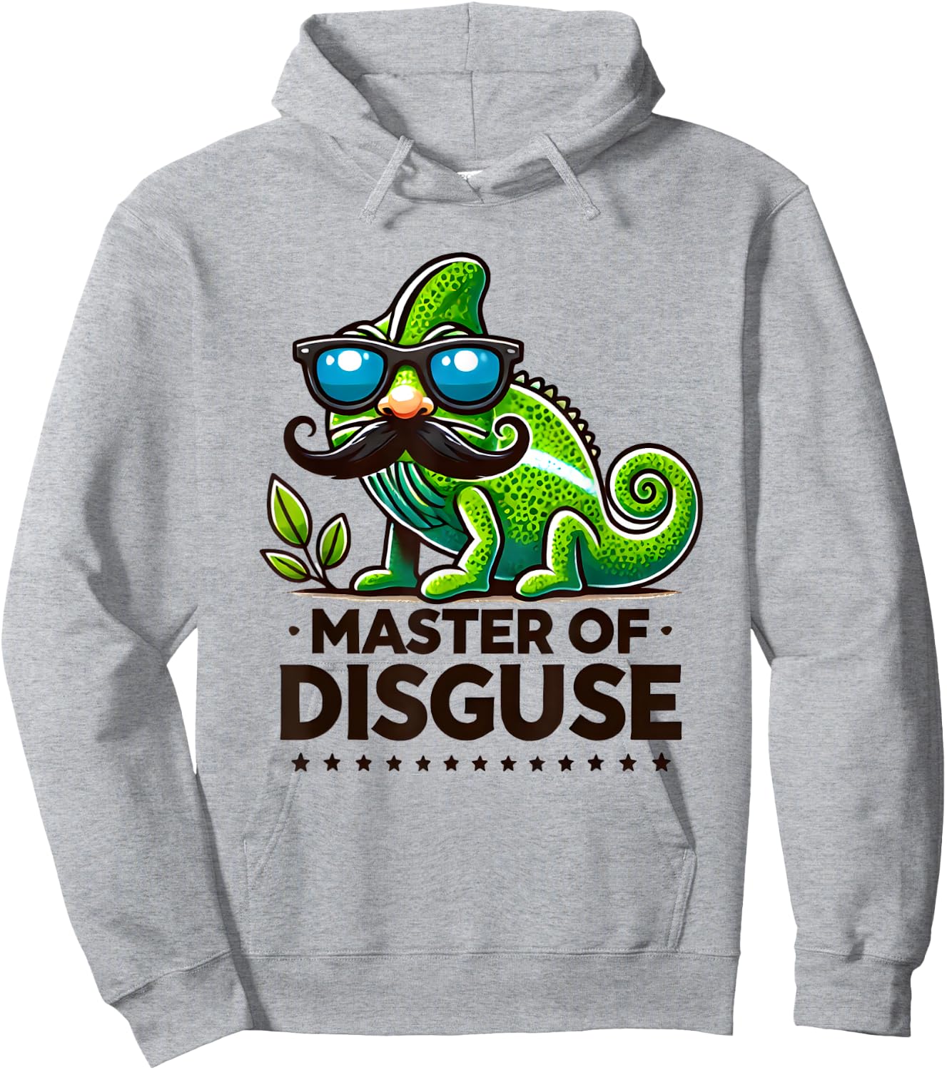 Master Of Disguise Chameleon Funny Humor Hoodie - Hoodie | Ash