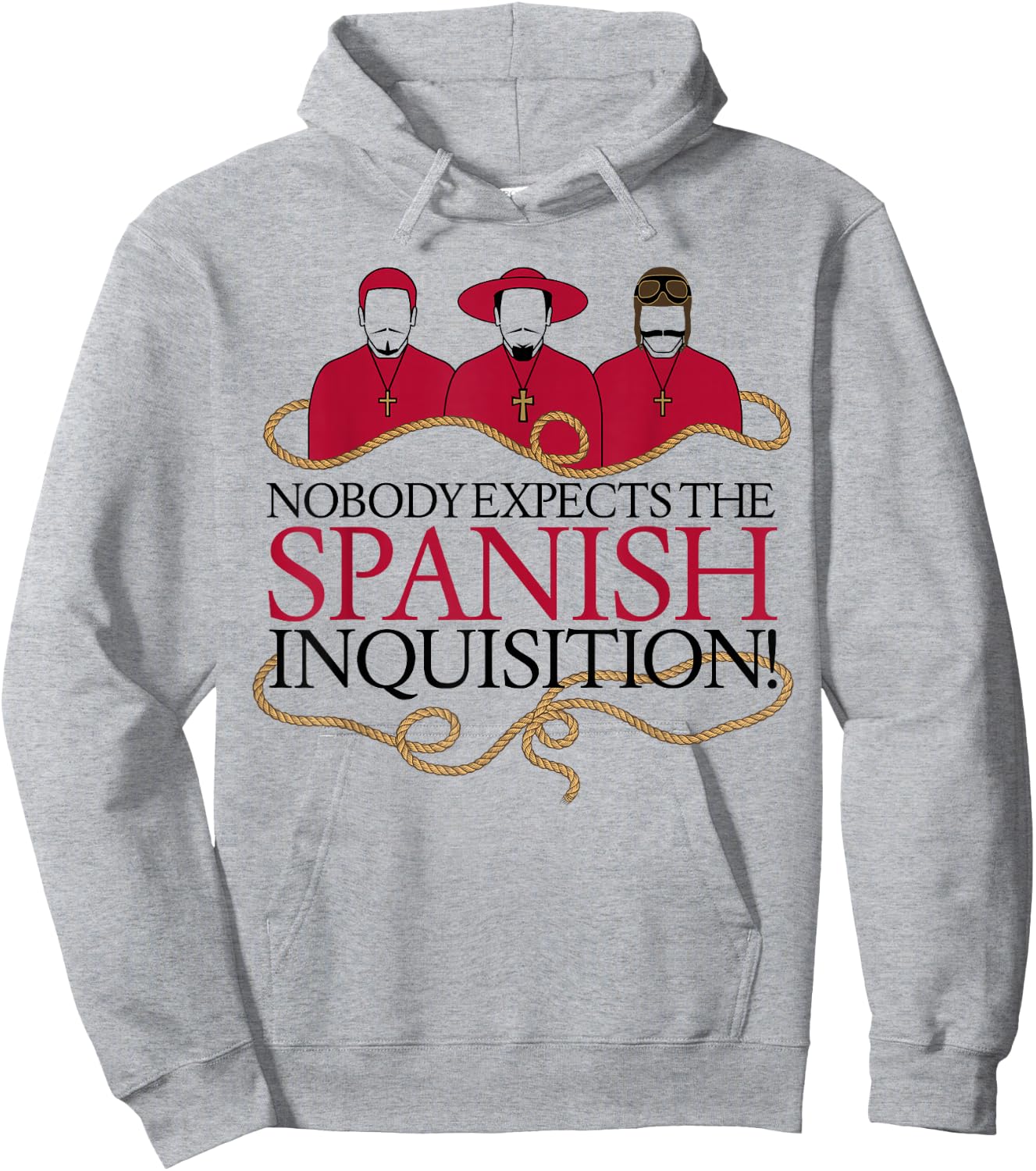 Monty Python Offizielle The Spanish Inquisition Hoodie - Hoodie | Ash