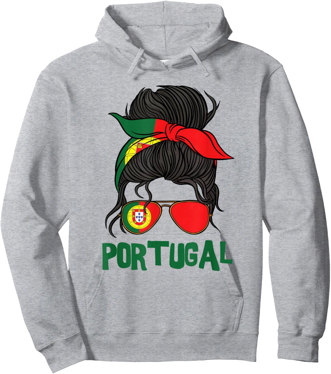 Portugal For Girl Portuguese Flag Portugal , White Hoodie - Hoodie | Ash