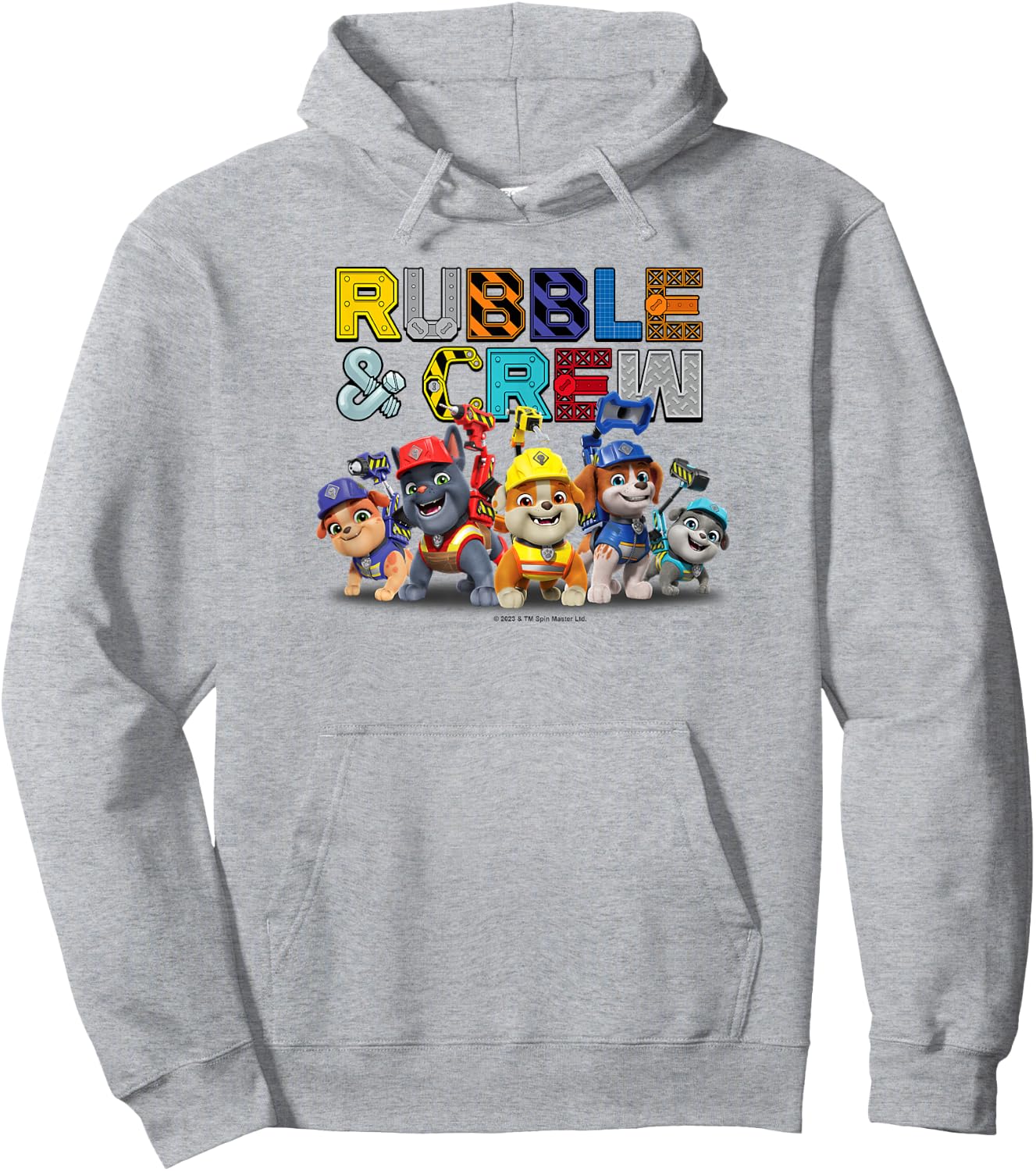 Rubble & Crew Big Crew , gray Hoodie - Hoodie | Ash