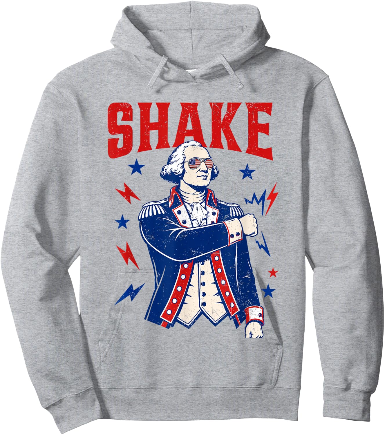 Funny Shake and Bake 4th of July Couple Matching Men Women Hoodie - Hoodie | Ash