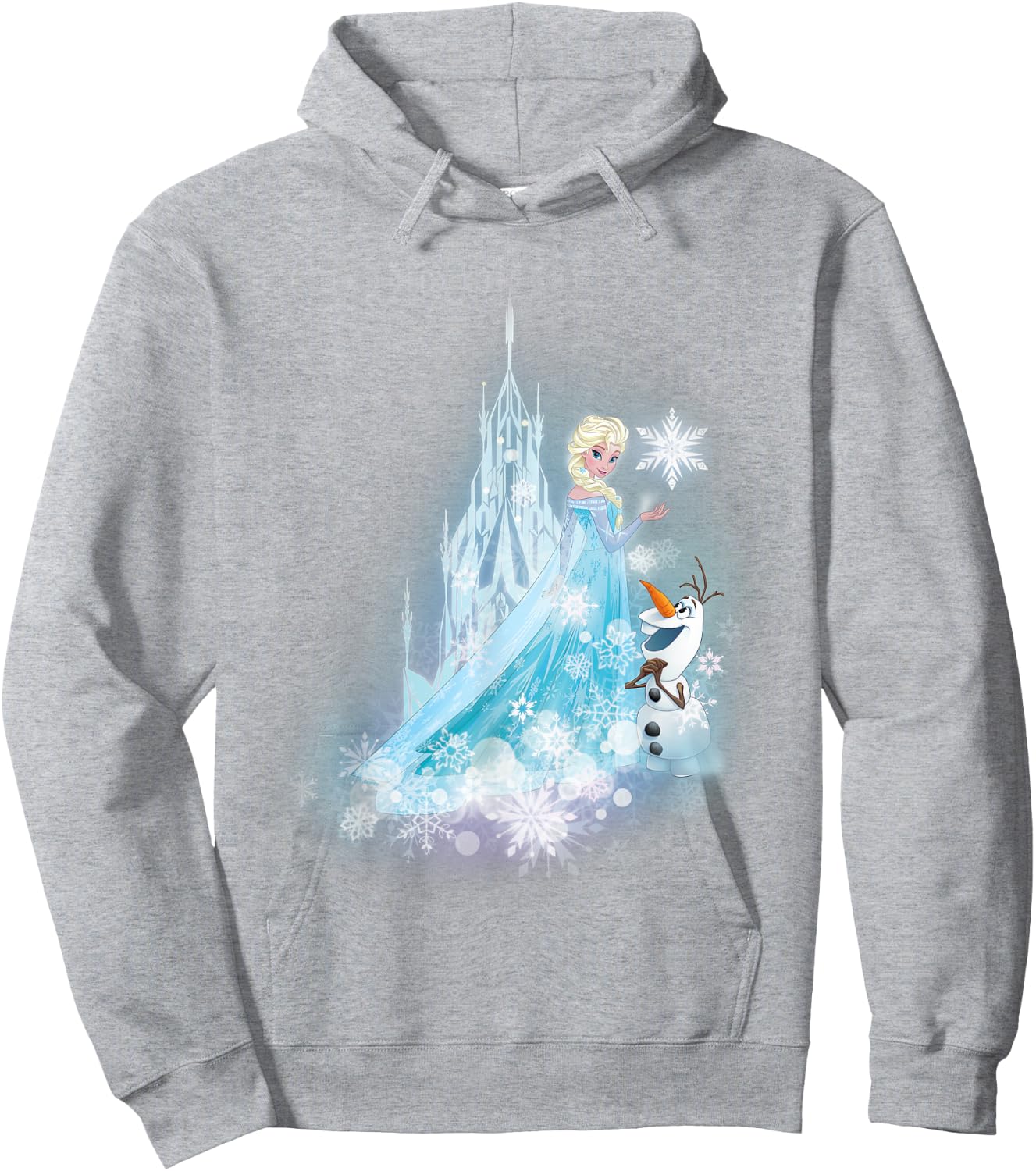 Frozen Elsa And Olaf Winter Magic Hoodie - Hoodie | Ash