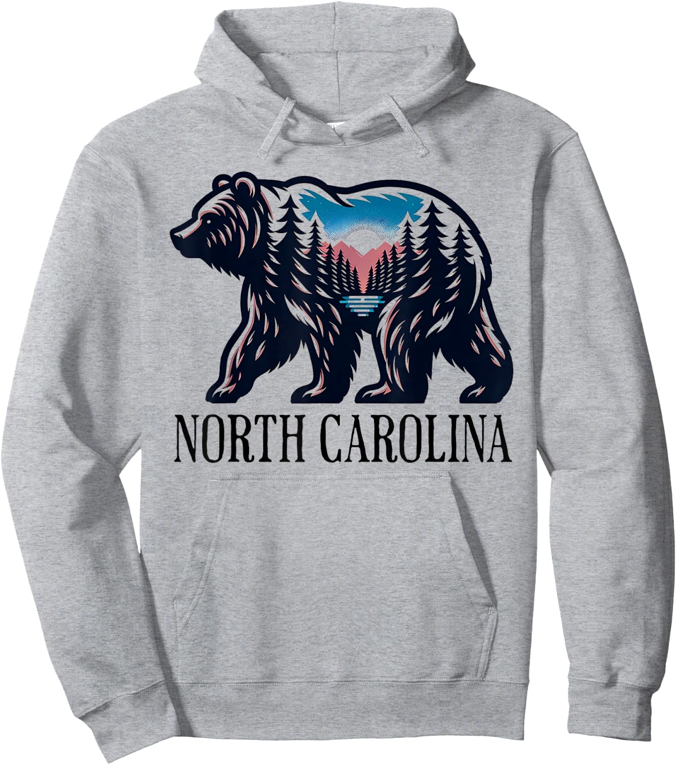 North Carolina Hoodie - Hoodie | Ash