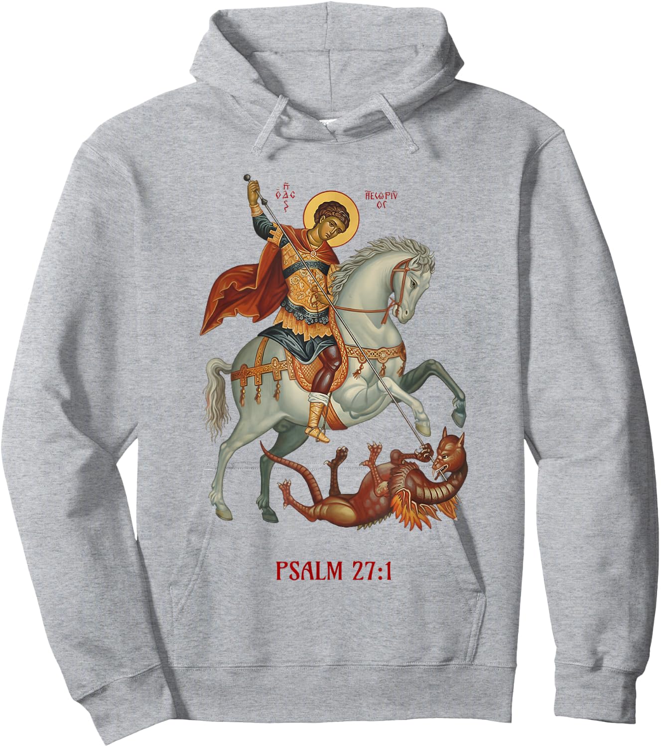 Saint George Hoodie - Hoodie | Ash