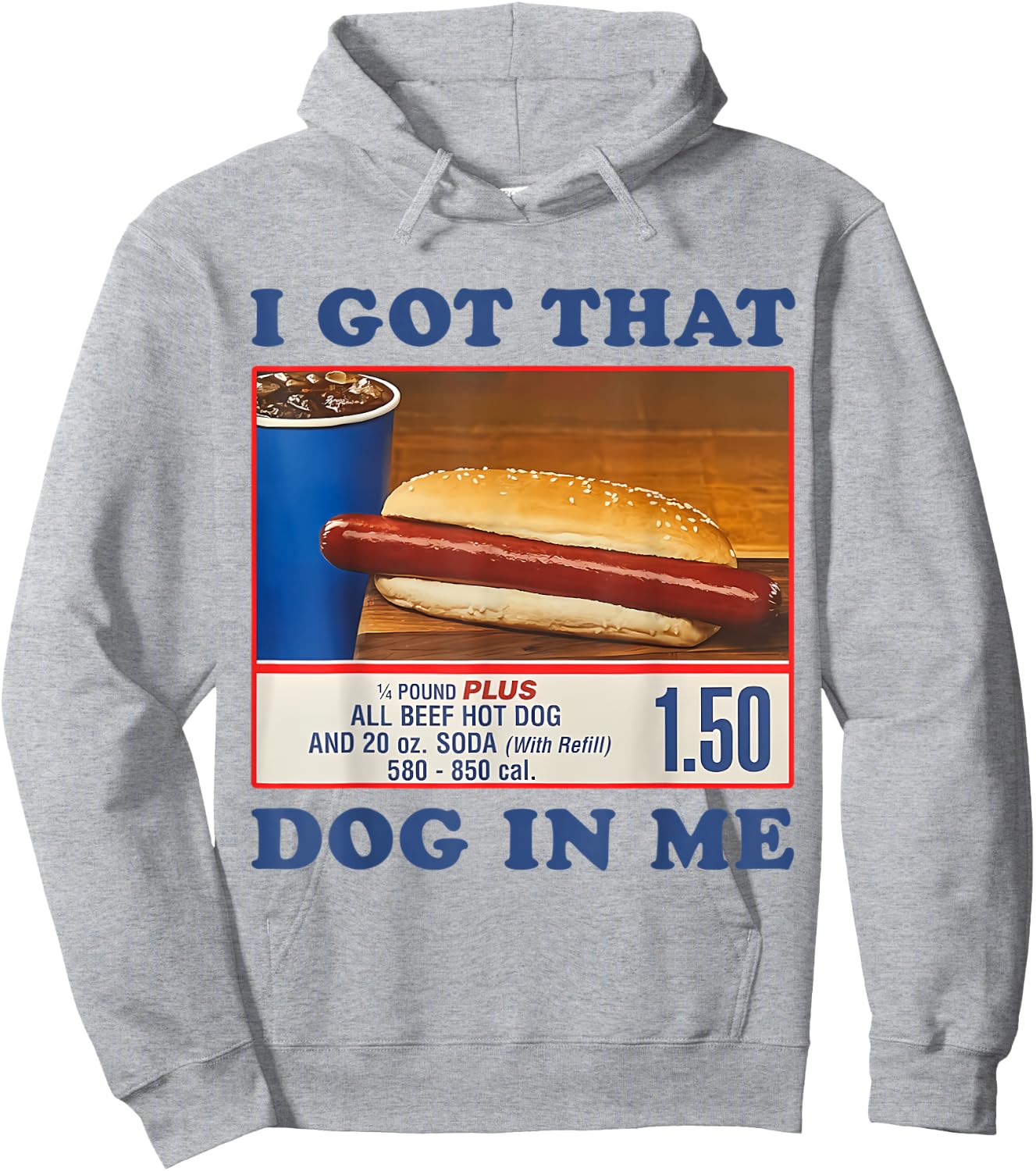I Got That Dog In Me Funny Sayings Meme Hoodie - Hoodie | Ash