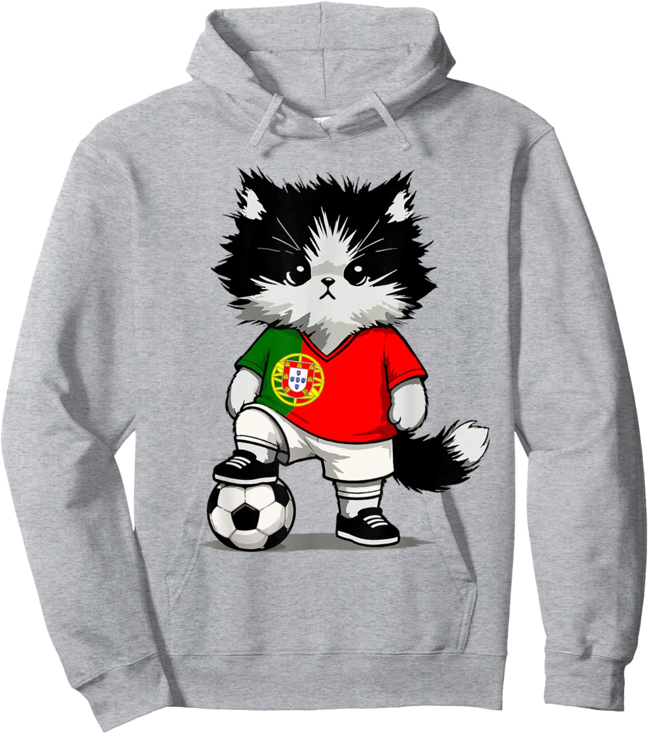 Drapeau Portugais Hommes Femmes Enfants Portugal Hoodie - Hoodie | Ash