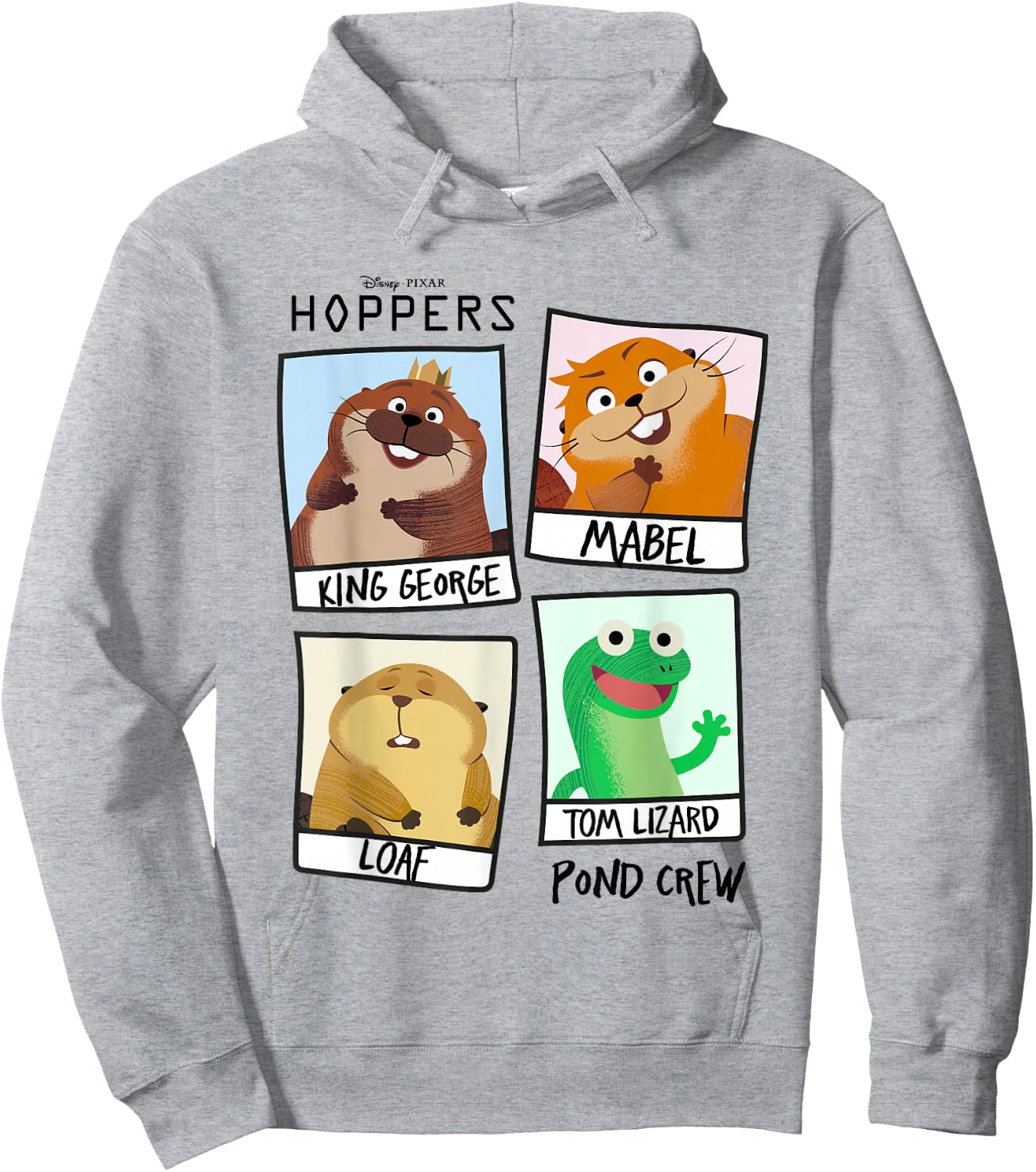 Disney Hoppers Pond Crew Photos Hoodie - Hoodie | Ash