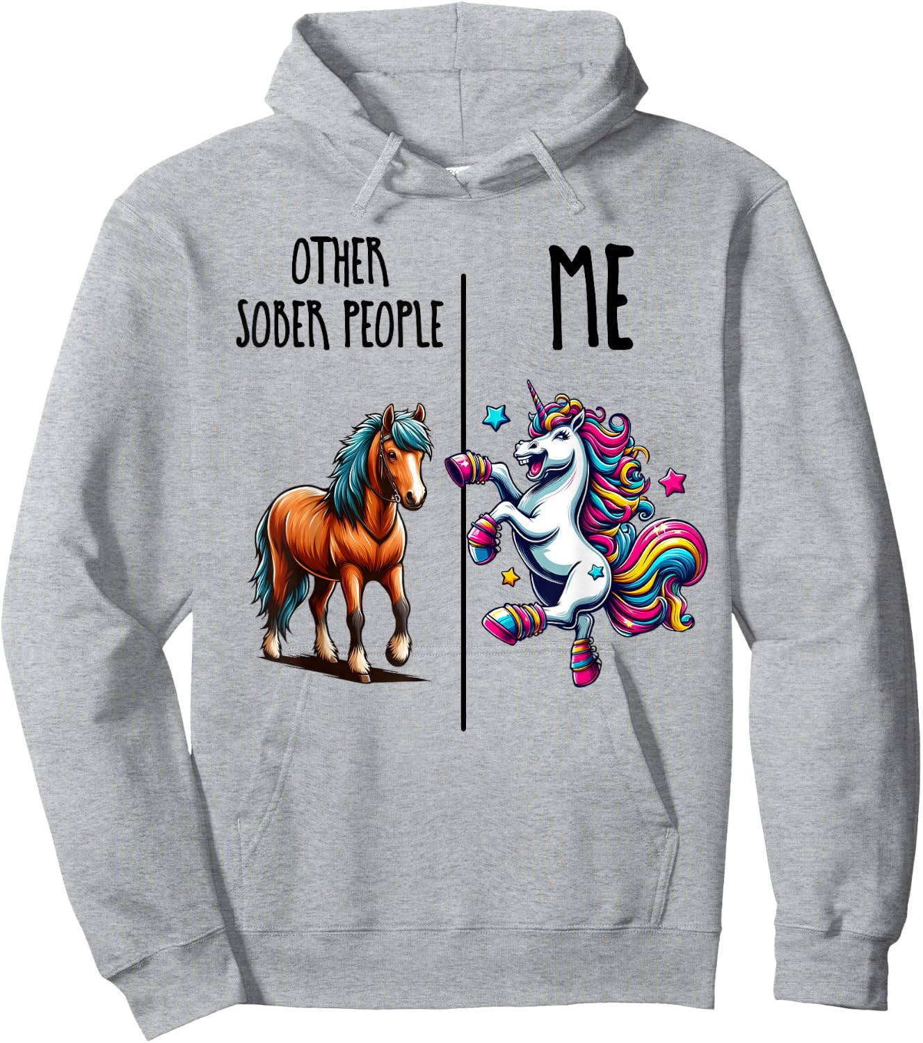 Women Sobriety Squad: Other Sober People Edition Hoodie - Hoodie | Ash