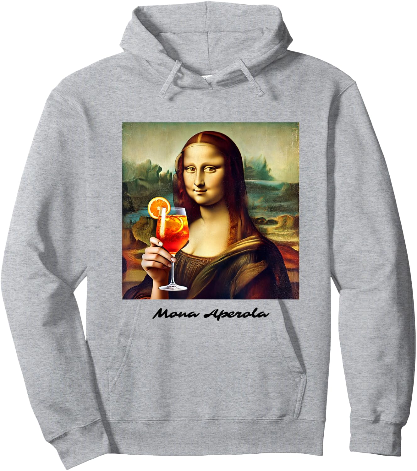 Mona Aperola | Holy Lisa Spritz Aperölchen Spritztour Team Hoodie - Hoodie | Ash