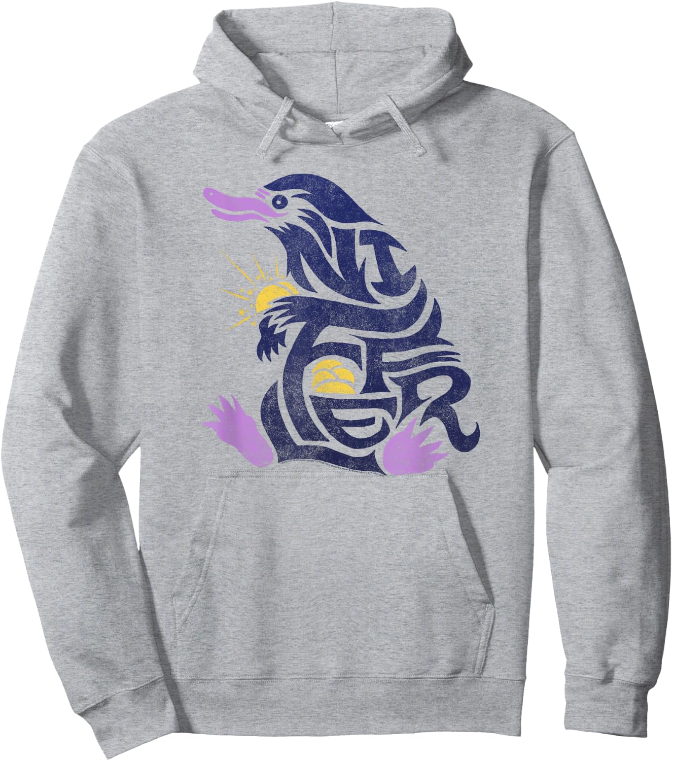 Fantastic Beasts and Where to Find Them Geometric Niffler Hoodie - Hoodie | Ash