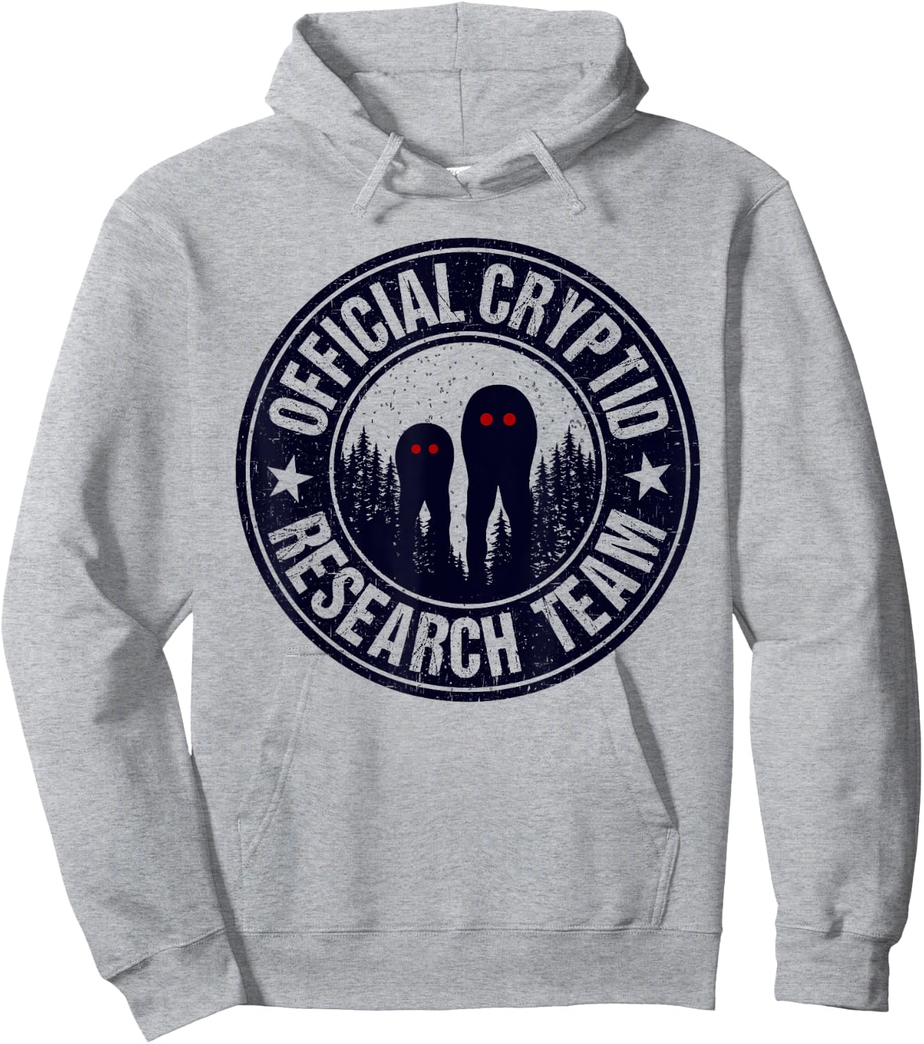 Official Cryptid Research Team Fresno Nightcrawler Hoodie - Hoodie | Ash