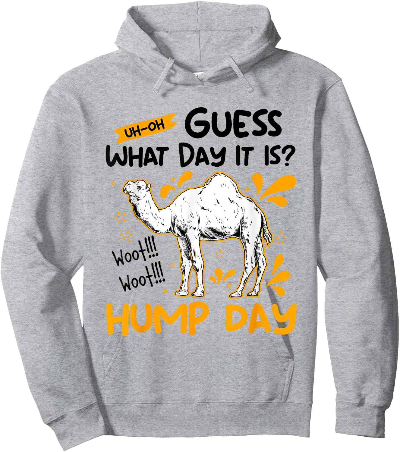 Guess What Day It Is Camel Hump Day Animal Camel Lover Hoodie - Hoodie | Ash