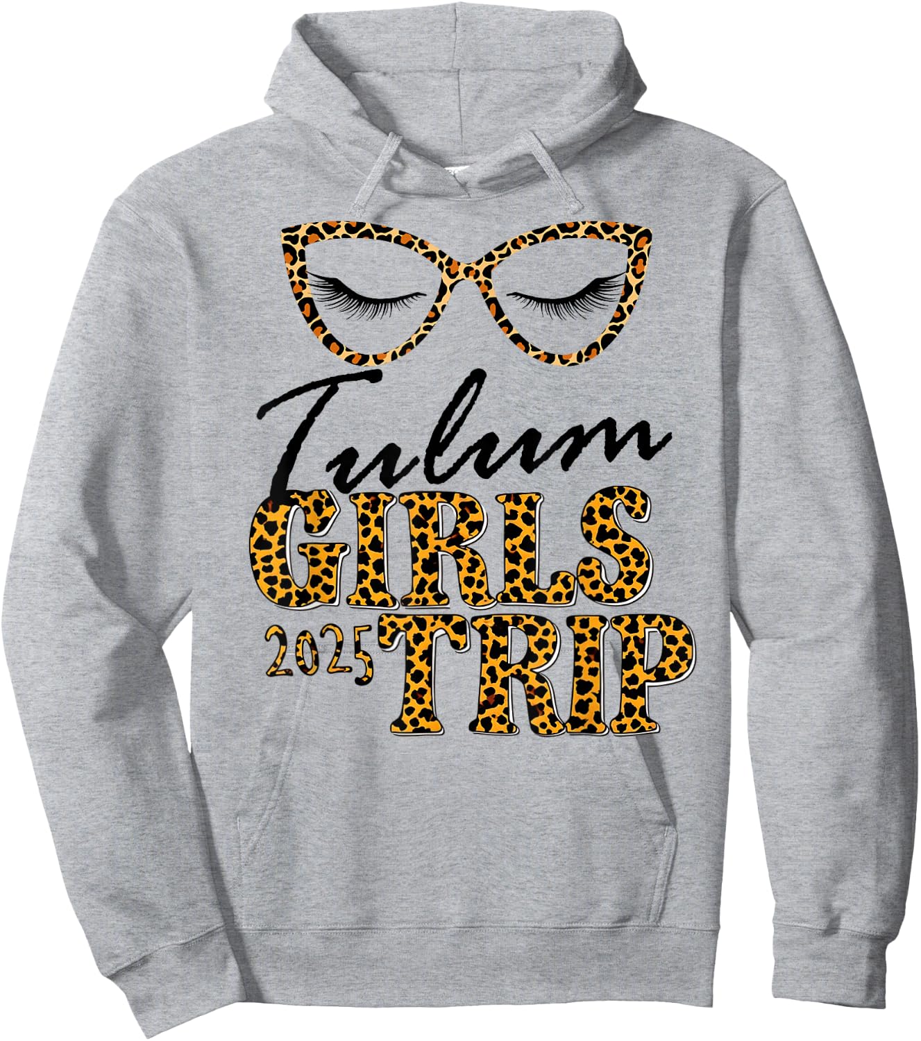 Girls Trip Tulum 2025 Shirts Vacation Weekend Birthday Squad Hoodie - Hoodie | Ash