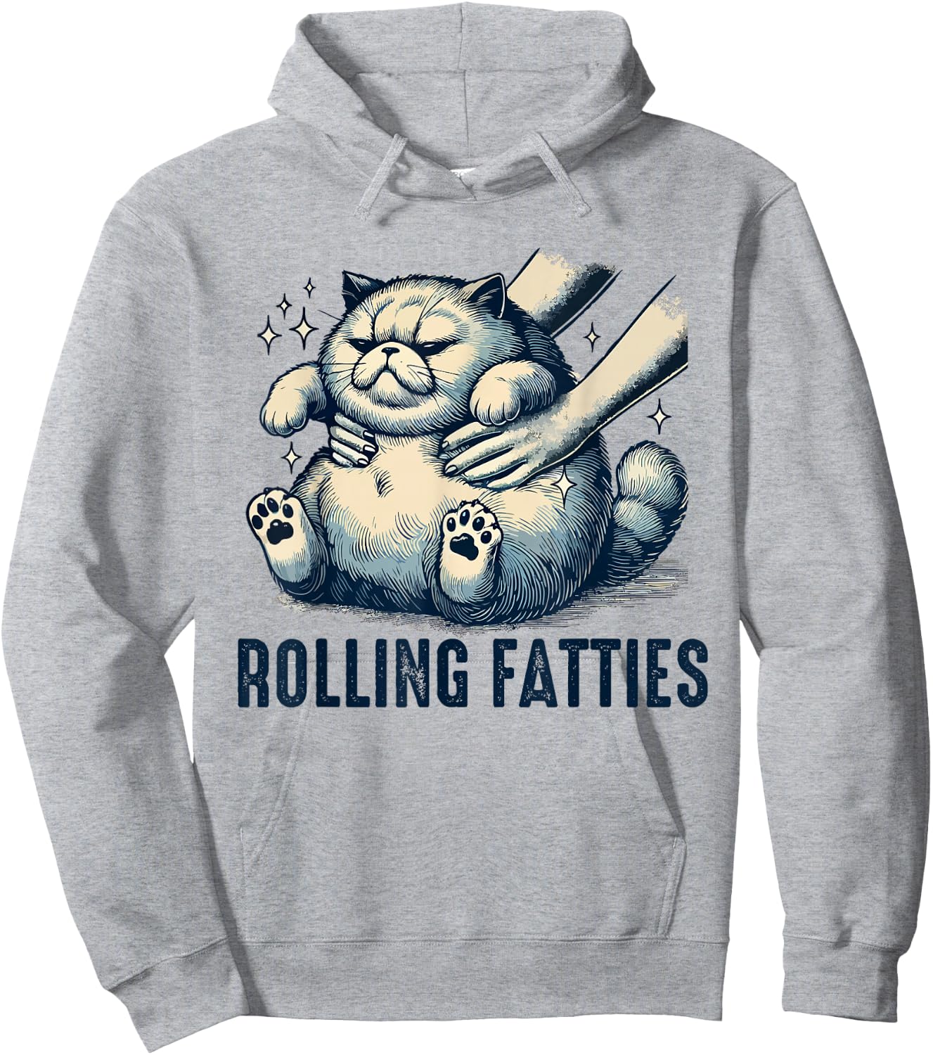 T-Shirt Hoodie - Hoodie | Ash