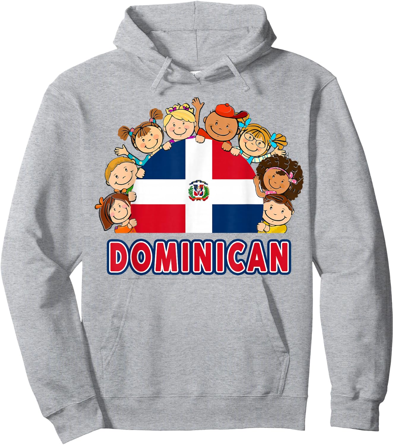 Hispanic Heritage Month Dominican Republic Kids Toddler Boys Hoodie - Hoodie | Ash