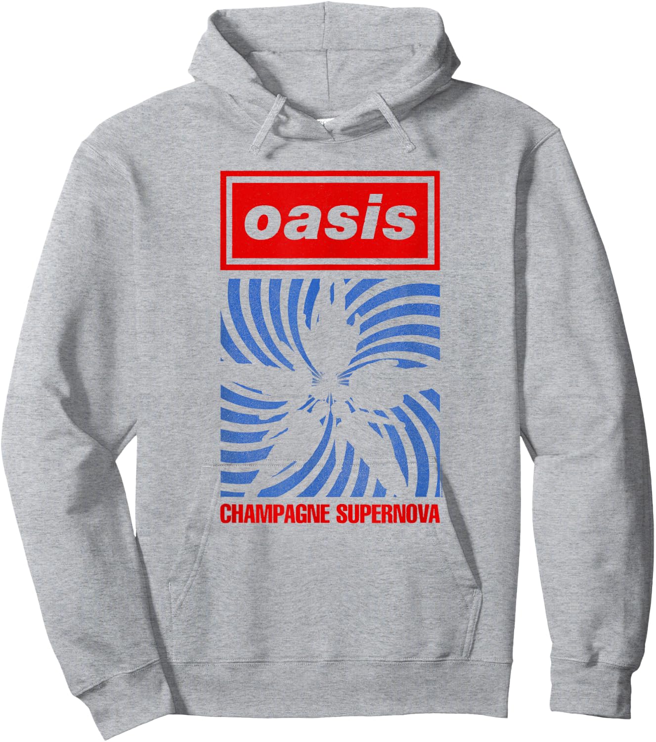 Oasis Band Swirl Hoodie - Hoodie | Ash