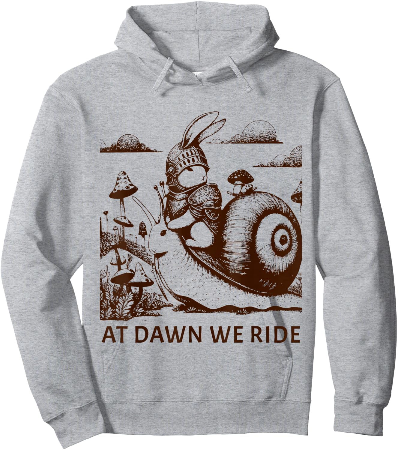 Medieval Bunny Rabbit Castlecore Hoodie - Hoodie | Ash