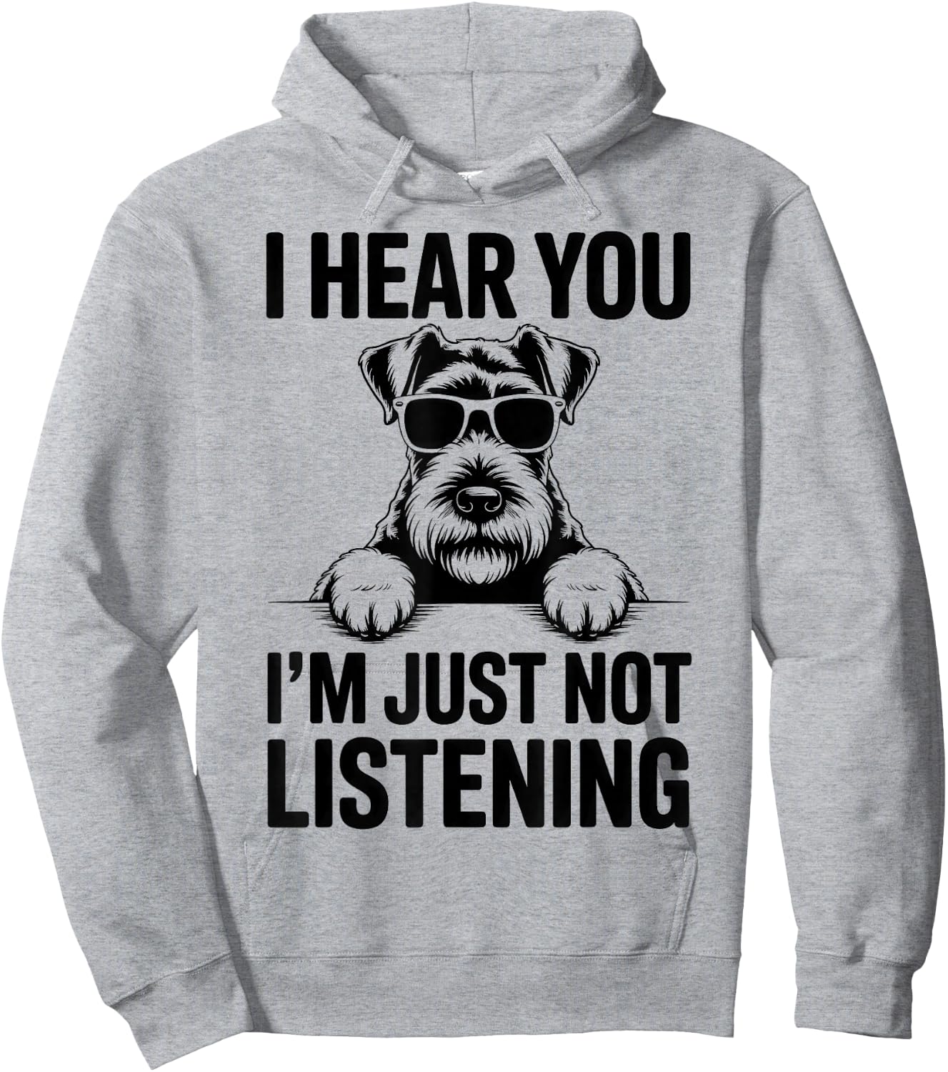 Kerry Blue Terrier Dog Funny Kerry Blue Terrier Hoodie - Hoodie | Ash