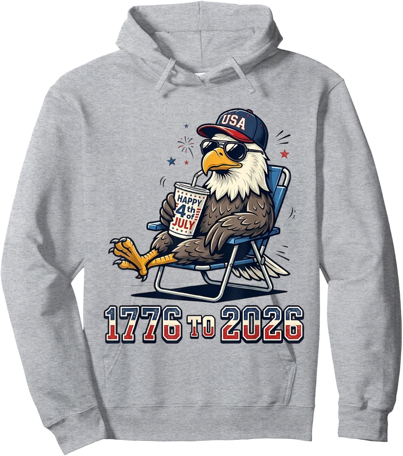 250 Jahre Freiheit 250. Jahrestag der Unabhängigkeit der USA Hoodie - Hoodie | Ash