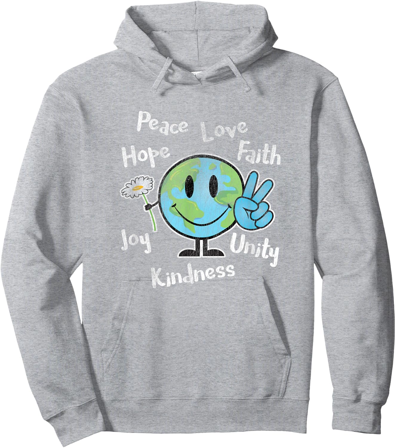 Kind Planet - Anti Bullying UNITY DAY Orange Hoodie - Hoodie | Ash