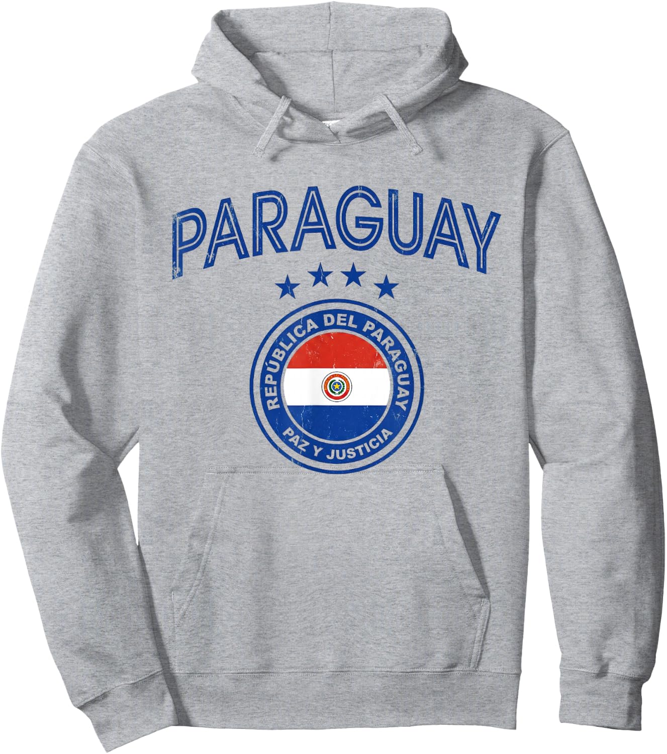 Paraguay Men Women Paraguayan Paraguayo Hispanic Hoodie - Hoodie | Ash
