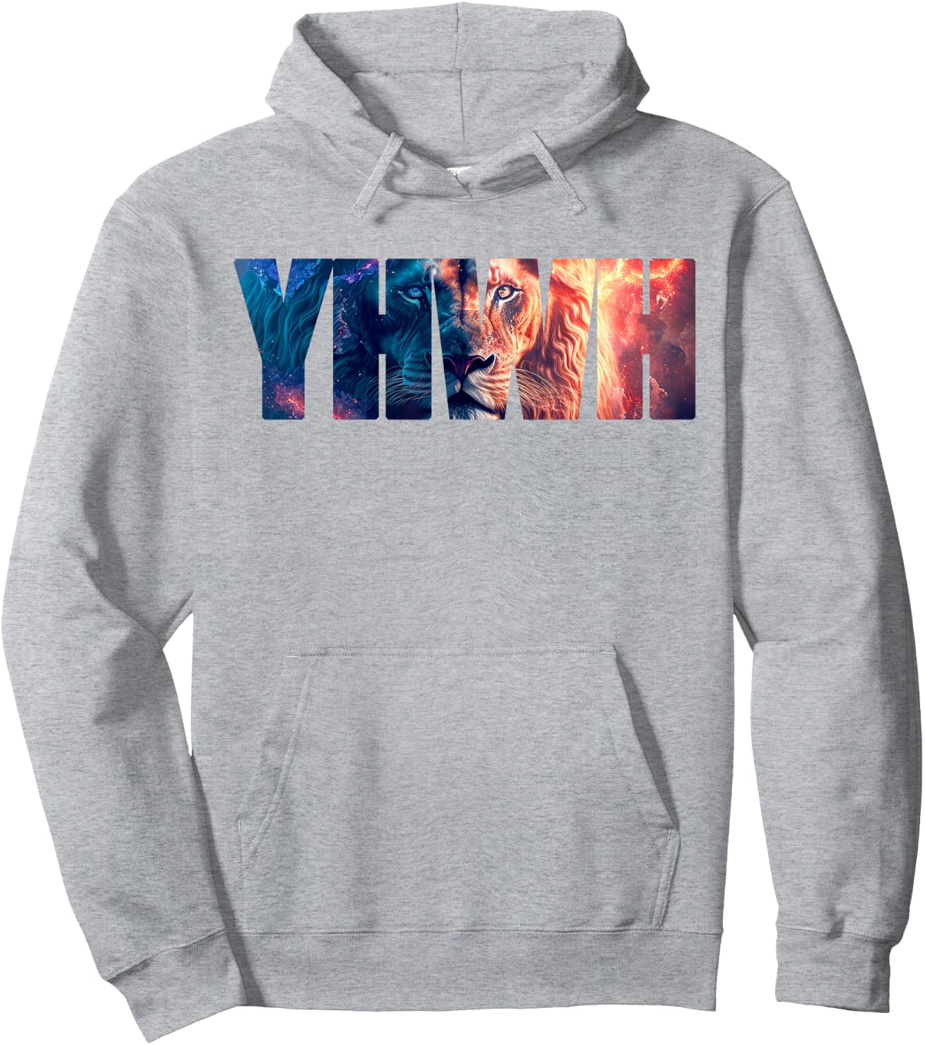 JHWH Löwe von Juda: Tetragrammaton Hebräischer Name Gottes Jahwe Hoodie - Hoodie | Ash