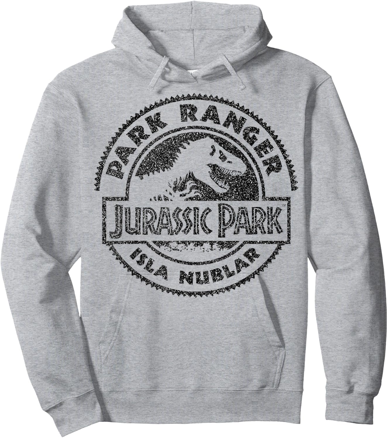 Jurassic Park Isla Nublar Ranger Hoodie - Hoodie | Ash