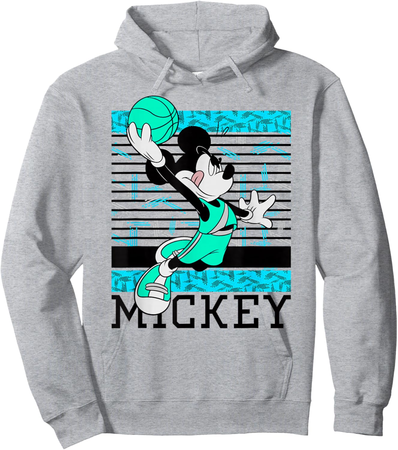 Disney - Mickey Mouse Basketball Hoodie - Hoodie | Ash