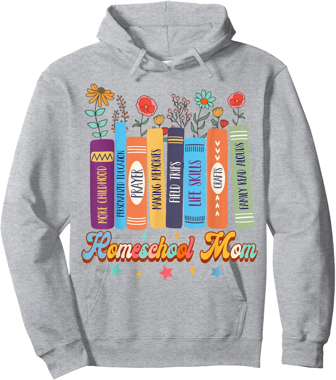 Homeschool Mama Homeschooling Christian Mom Homeschool Mom Hoodie - Hoodie | Ash