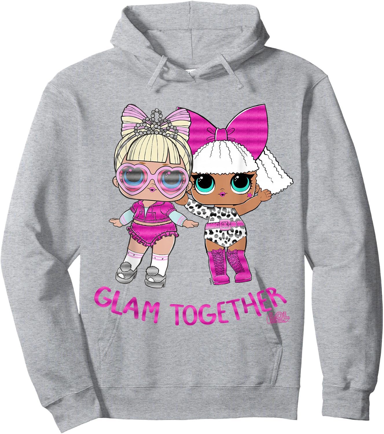 L.O.L. Überraschung! Pink Glitter GLAMOUR ZUSAMMEN Hoodie - Hoodie | Ash