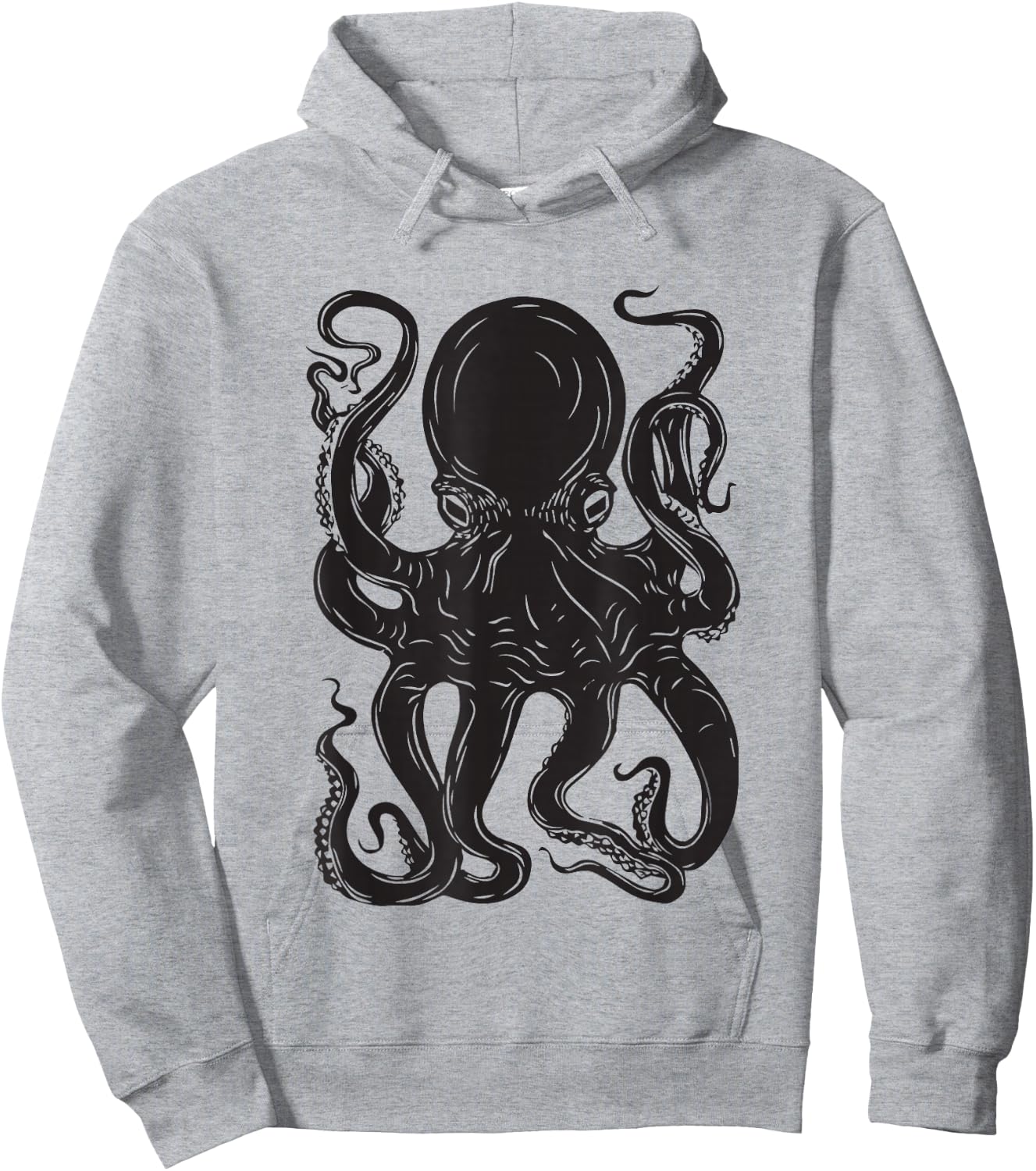 Cool Octopus Stuff Men Women Kraken Kids Octopus Hoodie - Hoodie | Ash