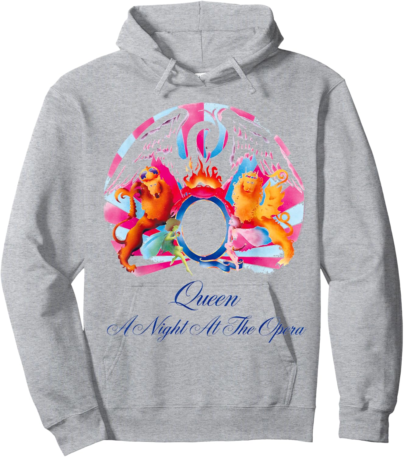 Queen Official An Evening in the Opera , White Hoodie - Hoodie | Ash
