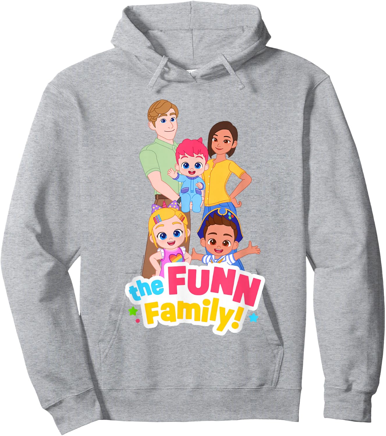 Bebefinn The Fun Family Hoodie - Hoodie | Ash