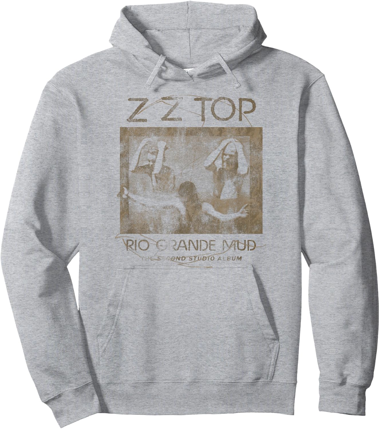ZZ Top Rio Grande Mud , white, S Hoodie - Hoodie | Ash