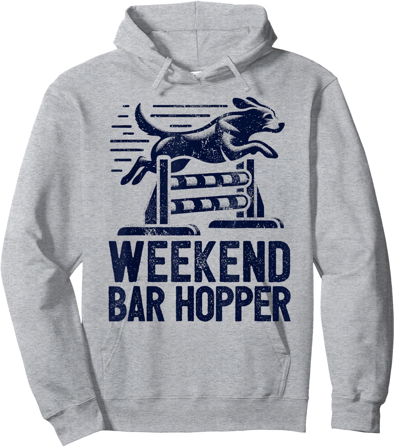 Dog Agility Handler - Bar Jump - Funny Dog Agility Women Hoodie - Hoodie | Ash
