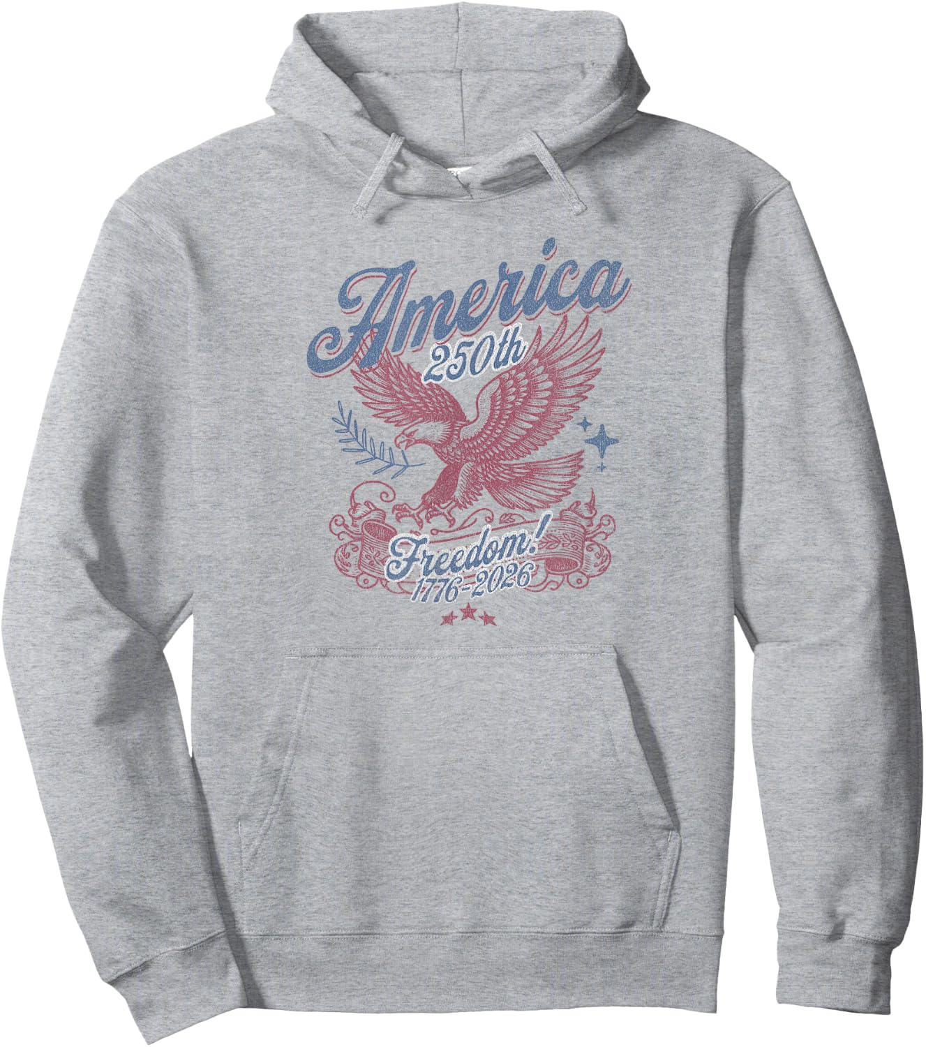 Eagle America Hoodie - Hoodie | Ash