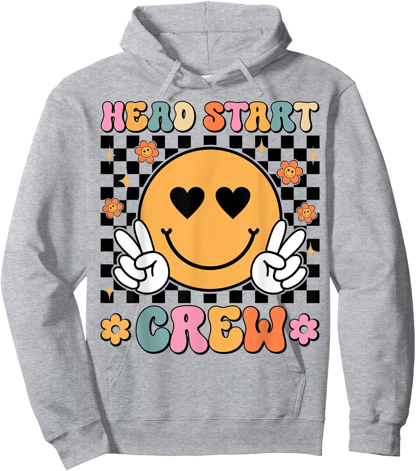 Head Start Crew Teacher Early Childhood Education Preschool Hoodie - Hoodie | Ash