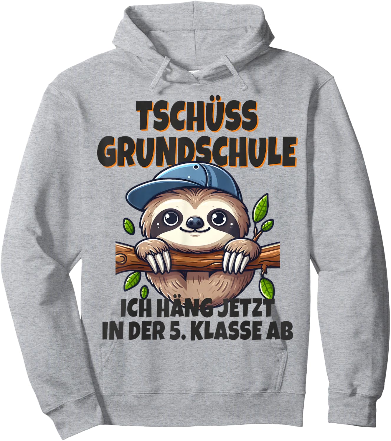 4. Grundschule 5. Klasse Realschule Gymnasium Abschluss 2025 Hoodie - Hoodie | Ash