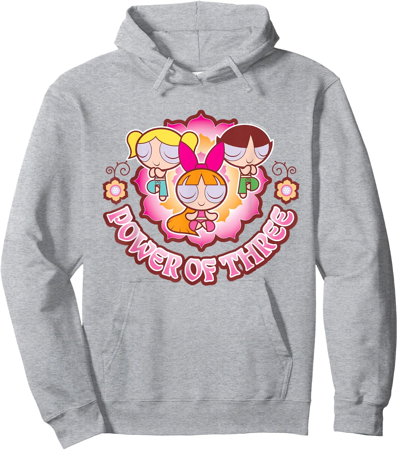 Powerpuff Girls Power of Three Small Hoodie - Hoodie | Ash