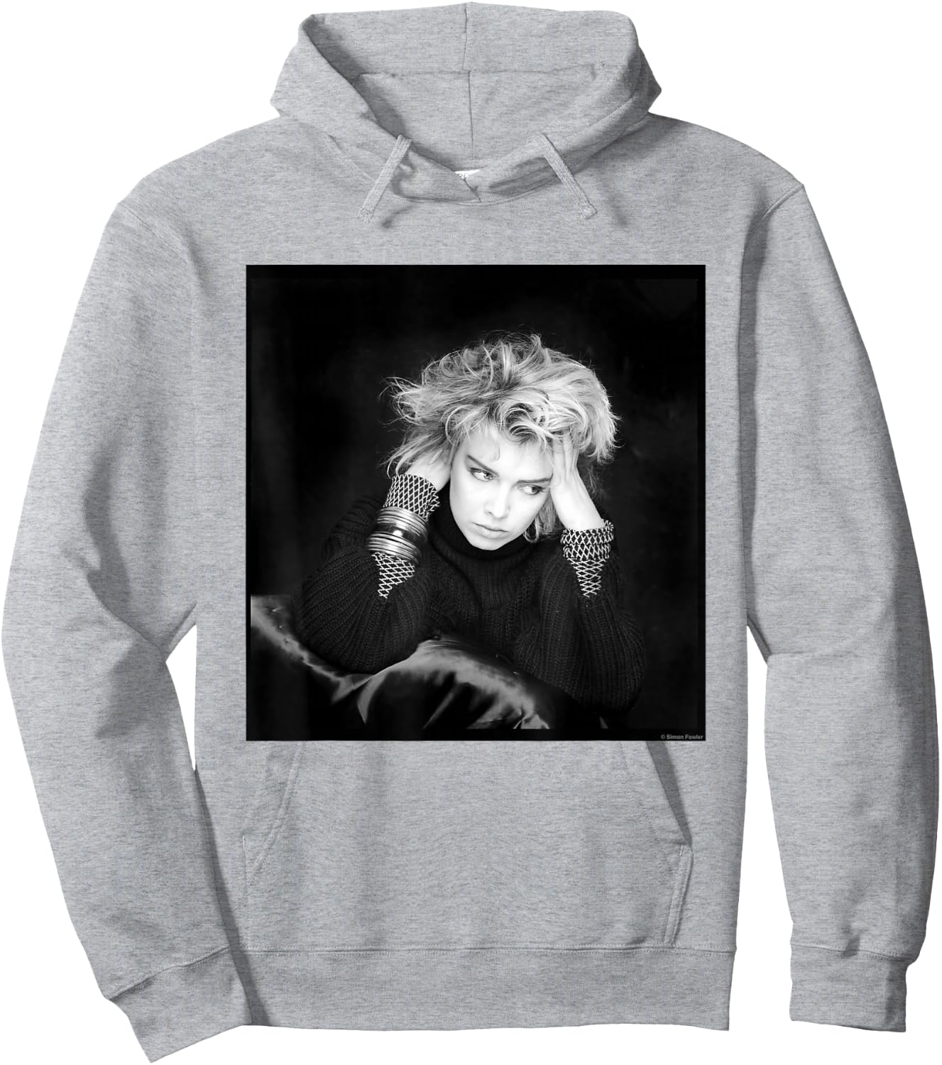 Kim Wilde Photo Shoot by Simon Fowler , grey, S Hoodie - Hoodie | Ash